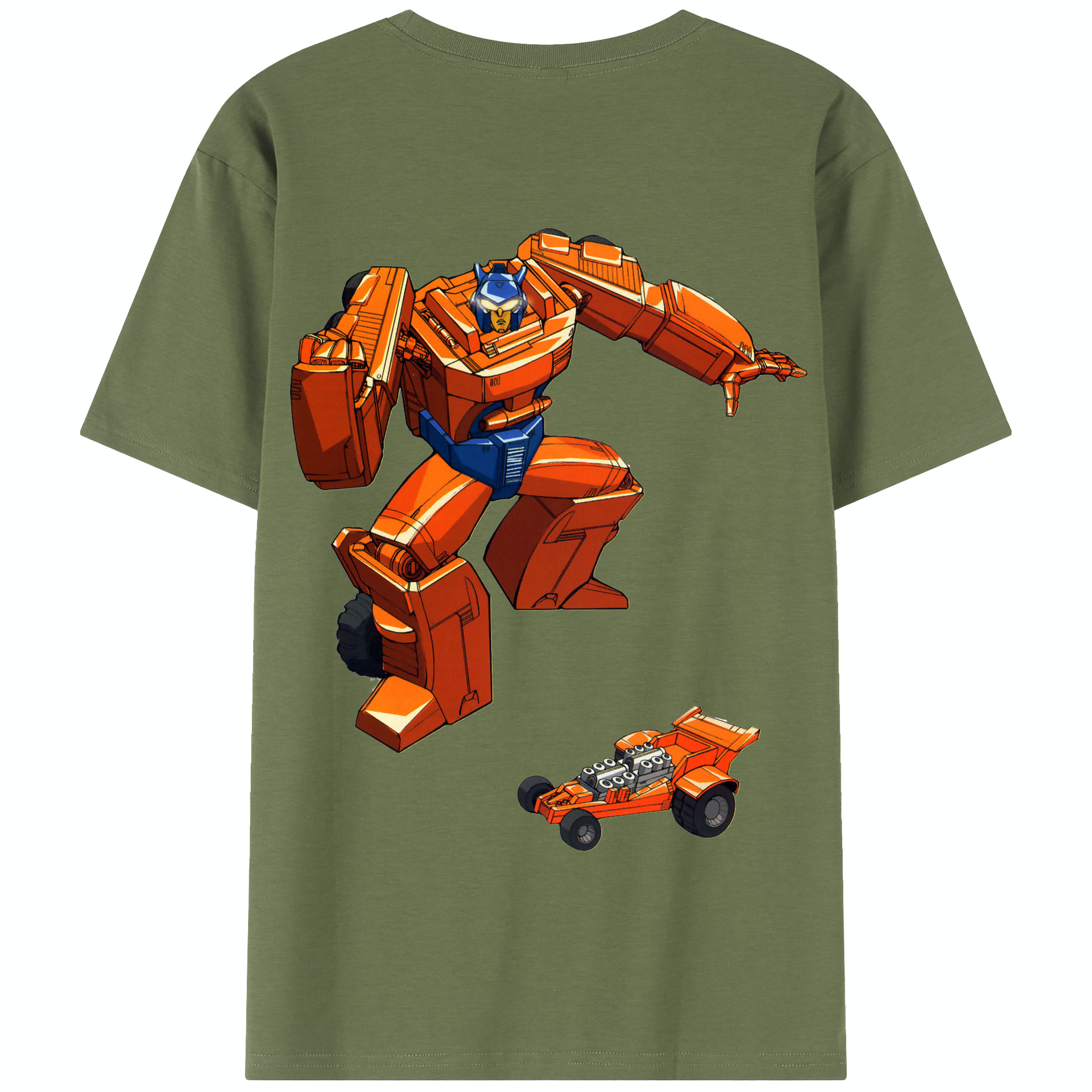 （画像用）  綿100％半袖Tシャツ（背面プリント）